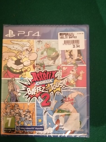 Jeu ps4 astérix - jeu, obélix