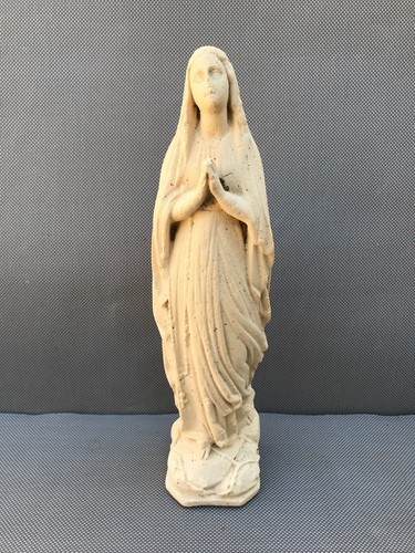 Ancienne statuette sainte - statuette,
