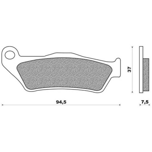 Plaquette frein one ref - plaquette,