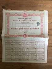 DECO =  BOITES METALLIQUES