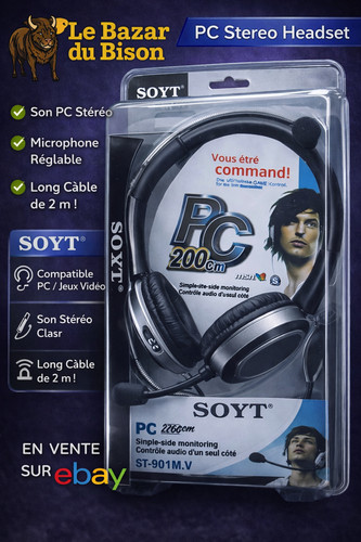 Casque stéréo avec - 🦬, pc