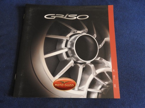 Catalogue moto guzzi - guzzi, griso