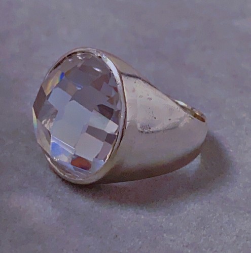 Sublime ancienne bague argent