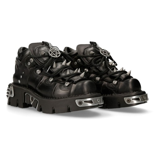 Bottes métalliques noires new - bottes,