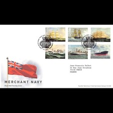 FDC Royal Mail - Marine