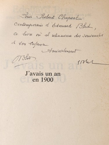 Edouard odette bled avais - et, j'avais