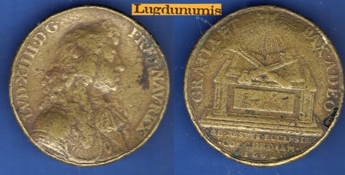 Médaille louis xiv 1669 - xiv, la