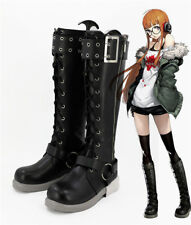 Persona 5 NAVI Sakura Futaba Cosplay Costume Costumes Chaussures Bottes Boot