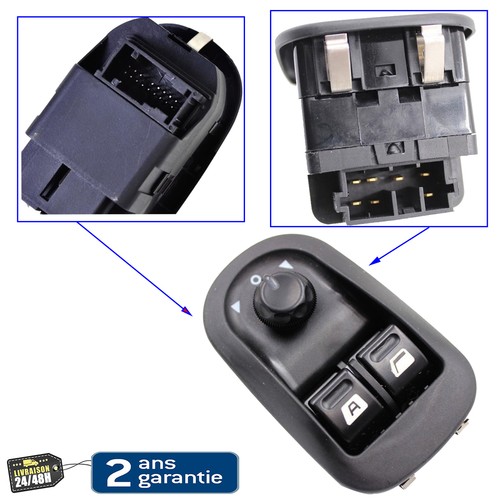 Bouton commande leve vitre - bouton,