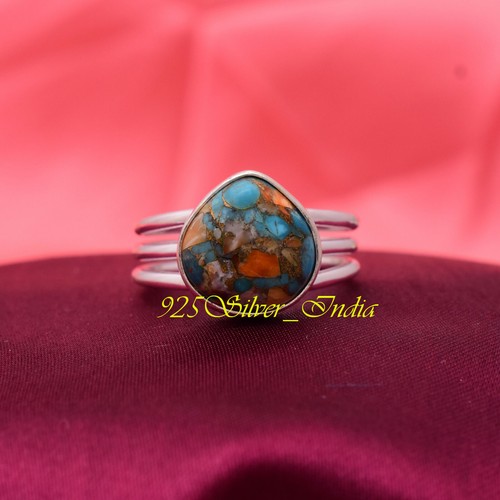 Bague artisanale argent 925 - en,