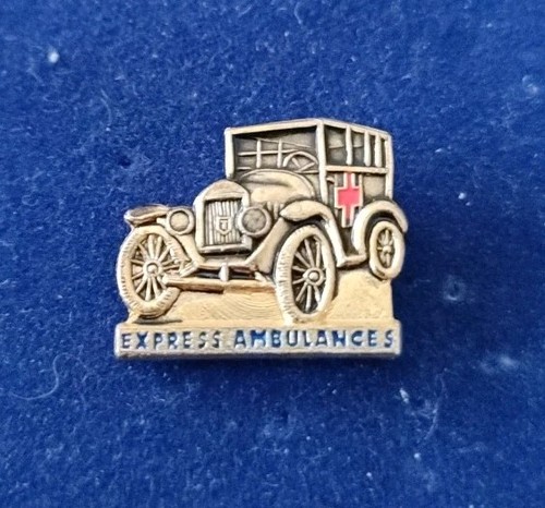 Rare pins express ambulance - express,