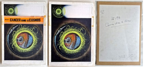 1974 rare gouache originale - 1974, de