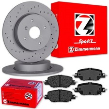 ZIMMERMANN Sport Disques 310mm + Revêtements Arrière Convient pour Honda Cr-V 5