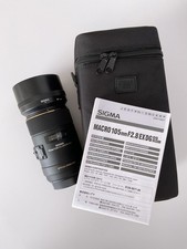 Objectif macro Sigma 105mm