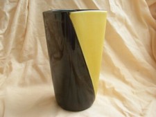 ELCHINGER FRENCH MODERNIST CERAMIC VASE,SIGNED,50s -60s YEARS.
