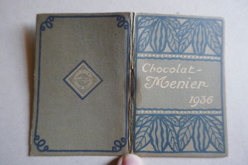 1936 petit carnet calendrier