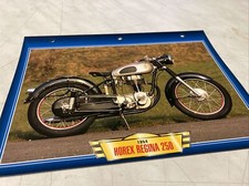 Horex 250 Regina 1954 fiche carte moto passion collection Atlas
