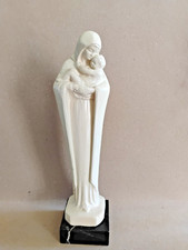 Ancienne statue en platre sur