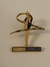 PIN'S GYMNASTIQUE FRANCE TELECOM FEMME CORBEIL 91 *****
