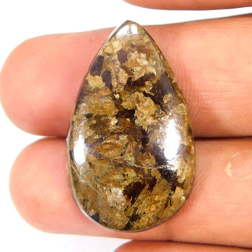 Cabochon poire naturelle - de,
