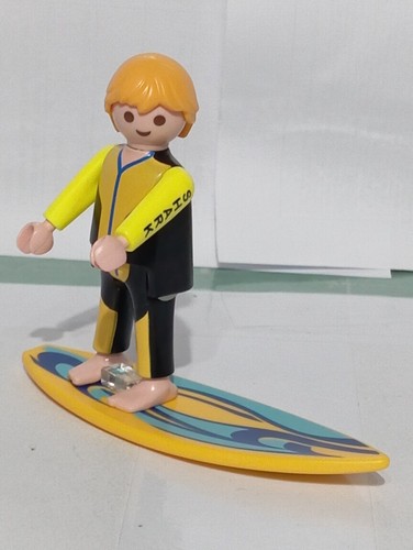 Playmobil figurine surfeur - figurine,