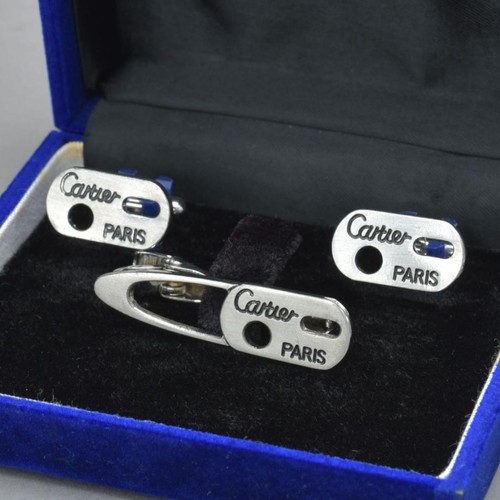 Cartier cufflinks tie - cartier, clip