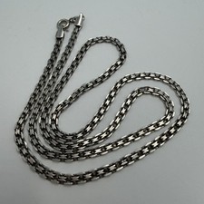 Collier homme vintage maille - collier,