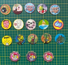 🍭 LOT DE 15 POGS CHUPA CAPS