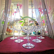 6 coupes a champagne en