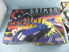 POLISTIL circuit électrique BATMAN THE ANIMATED SERIES avec les 2 voitures