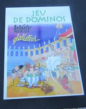ASTERIX GLADIATEUR GOSCINNY UDERZO JEU DE DOMINOS TBE