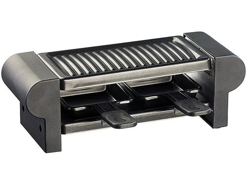 Mini raclette duo avec gril - mini-raclette,