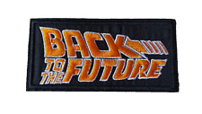 Patch écusson back to the future  retour vers le futur thermocollant 10 x 5 cm