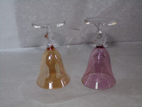 Verres irisés cristal - 2, de