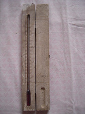 Ancien thermomètre , élevage vers à soie , Échelle de Réaumur milieu 19ème