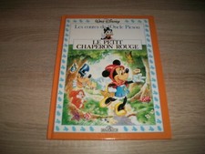livre, les contes de l'oncle picsou, le petit chaperon rouge, walt disney