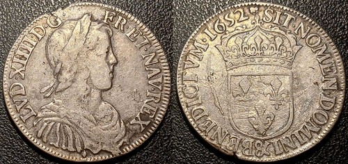 Louis xiv écu - louis, argent