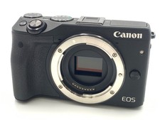 Près De Mint Canon EOS M3 24.2 Mp Numérique sans Miroir Caméra Noire Japon #C029