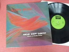 ARCHIE SHEPP QUINTET - Bird Fire - Tribute To Charlie Parker - Rare LP Jazz