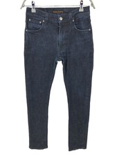NUDIE JEANS Hommes Lean Dean Skinny Slim Jeans Taille W28 L29