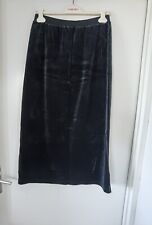 Jupe longue velours épais