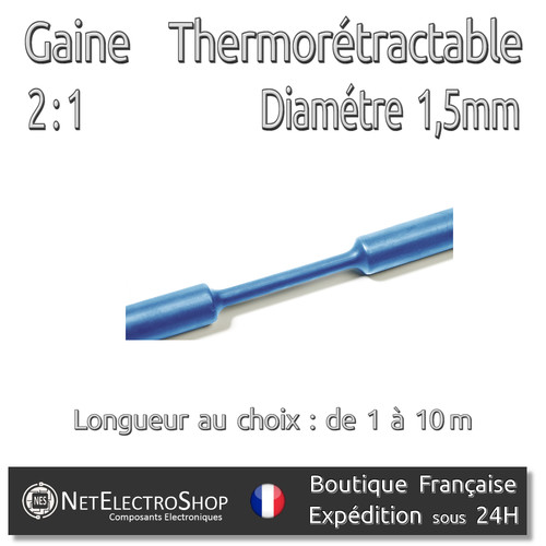 Gaine thermorétractable - 2:1,