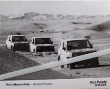 Photo Presse FIAT PANDA 4x4 Raid Marco Polo   .  i66
