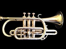 Cornet bracelet laiton argent