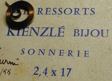 1 RESSORT REVEIL KIENZLE BIJOU SONNERIE