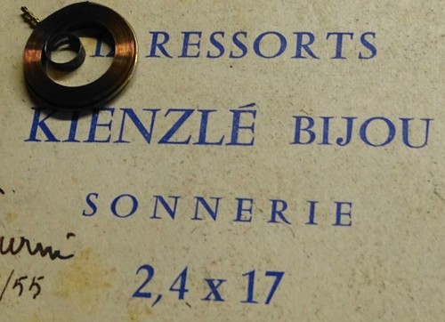 Ressort reveil kienzle bijou - 1,
