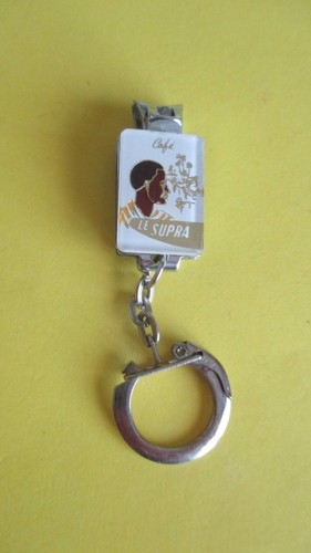 Porte clé vintage coupe - clé,