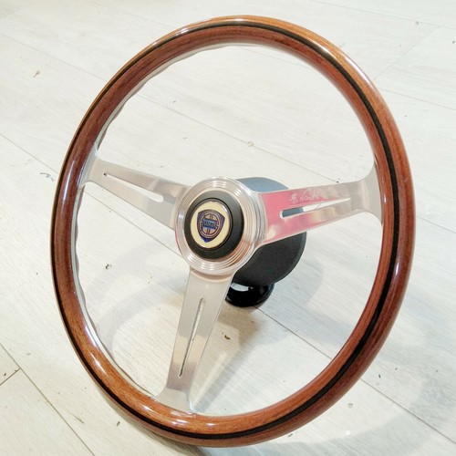 Volant bois nardi complet - volant,