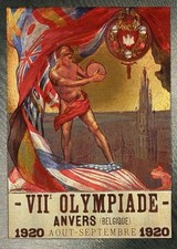 OLYMPIC GAMES SUMMER OLYMPIAD VII ANTWERP 1920