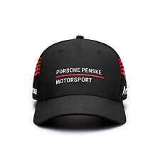 Porsche Penske Motorsport Officiel Équipe Couvercle Noir Casquette de Baseball